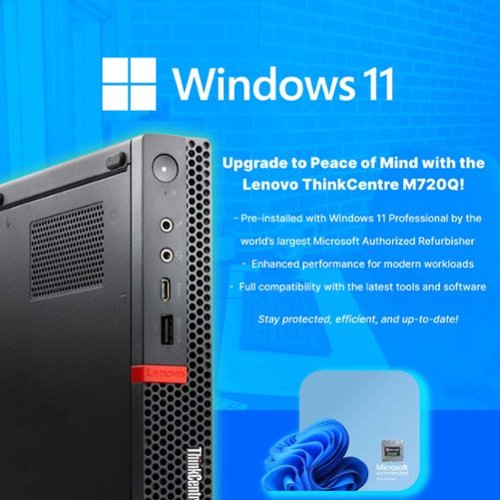 Lenovo ThinkCentre M720Q Micro Computer | Hexa Core Intel i5 (1.7