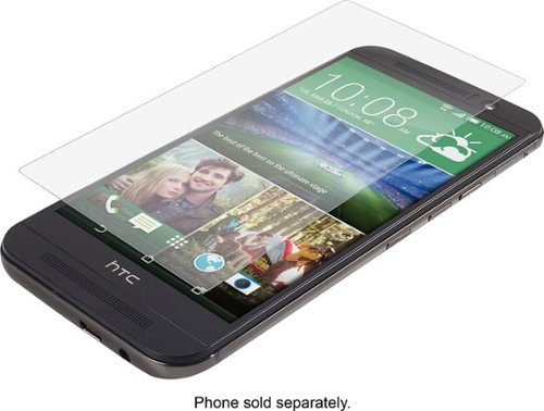  ZAGG - InvisibleShield HD Screen Protector for HTC One (M9) Cell Phones - Clear