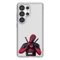 Keyscaper - Marvel Badge Clear Phone Case - Samsung Galaxy S24 - Deadpool 2-Front_Standard