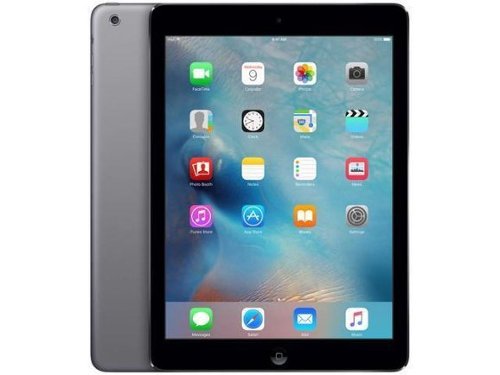 Apple - Refurbished Excellent - iPad Air A1475 (WiFi + Cellular Unlocked) 64GB - Space Gray-Front_Standard 
