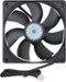 Insignia™ - 120mm Case Cooling Fan - Black-Front_Standard