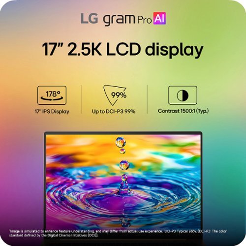 LG gram Max 17 Touch-Screen Laptop WQXGA Intel Core Ultra X9 Processor 388H with 32GB RAM - 1TB SSD - Matte Bronze BUY IN EUROPE