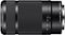 Sony - 55-210mm f/4.5-6.3 Telephoto Zoom Lens for Most Alpha E-Mount Cameras - Black-Front_Standard
