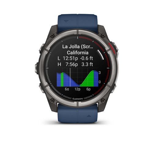 Garmin quatix 8 AMOLED Marine GPS Smartwatch 51mm Fiber-reinforced polymer - Titanium - (2025) HOW TO BUY