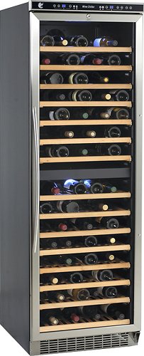  Avanti - 149-Bottle Wine Cooler - Stainless Steel
