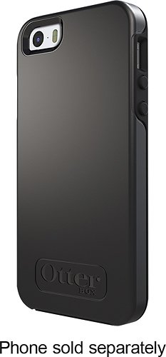  OtterBox - Symmetry Case for Apple® iPhone® 5 and 5s - Black