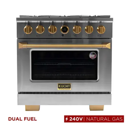 112 - 3625 3 8* 000 35* HE. TYEAR AEANTY de AS KUCHT Professional DUAL FUEL 240V | NATURAL GAS

KUCHT Professional

DUAL FUEL

240V | NATURAL GAS
