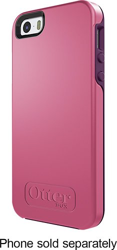  OtterBox - Symmetry Case for Apple® iPhone® 5 and 5s - Crushed Damson