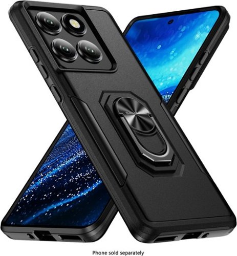 SaharaCase Raider Series Heavy Duty Case for Motorola Edge (2025) - Scorpion Black GLOBAL SHIPPING