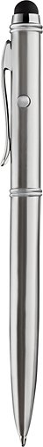  Insignia™ - 3-in-1 Laser Pointer Stylus Pen - Silver