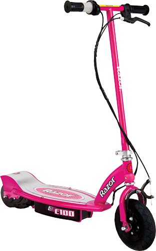 Razor - E100 Electric Scooter - Pink-Front_Standard 
