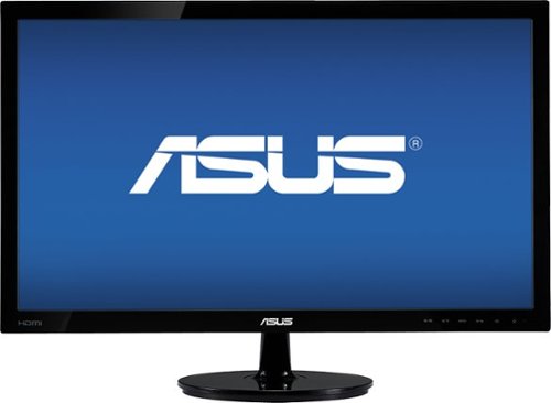ASUS - 24" Widescreen LED HD Monitor - Black