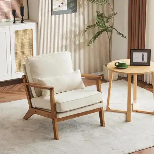 Linen Fabric-Beige