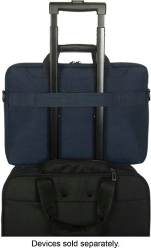 Targus 16 Geolite EcoSmart Slim Brief - Blue BUY ONLINE
