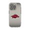 Keyscaper - NCAA - Arkansas Razorbacks Linen Logo iPhone Clear Case - 16e - Multicolor-Front_Standard
