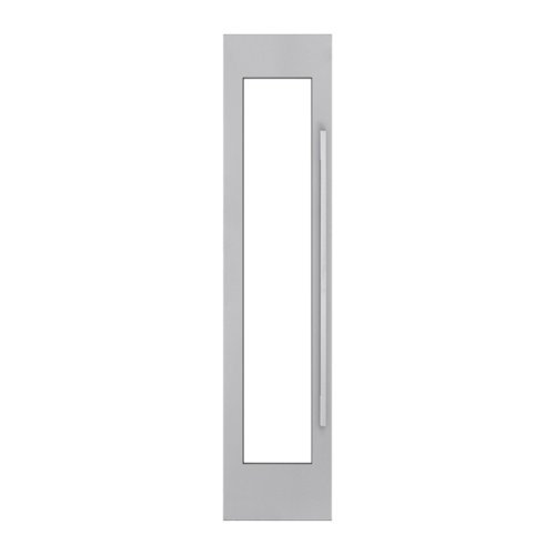 SKS - Transitional Design Panel Kit for Wine Column Left-Hinge 18-Inch - Satin Stainless Steel
