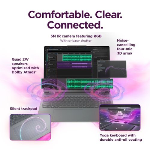 Lenovo Yoga 7i 2-in-1 16 2K LCD Touchscreen Laptop - Intel Core Ultra 7 355 2026 - 16GB Memory - 512GB Storage - Luna Grey HOW TO BUY