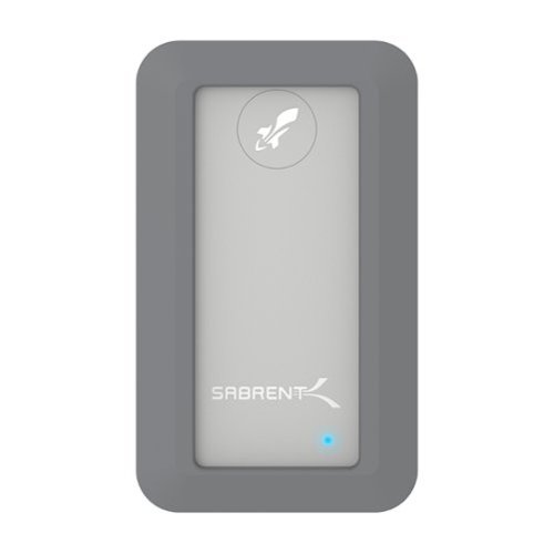 Sabrent Rocket Nano Rugged 2TB External USB-C Portable SSD with IP67 Water Resistance - Gray INTERNATIONAL SHIPPING