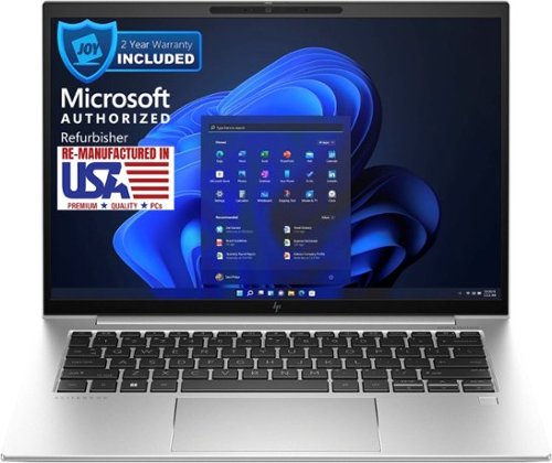 HP - EliteBook 840 G10 14" Refurbished Laptop - Intel 13th Gen Core i5 with 32GB Memory - Intel Iris Xe Graphics - 1TB SSD - Silver-Front_Standard 