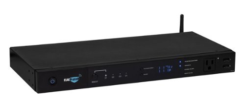 ELAC ProteK 10 Outlet/2 USB Component 6480 Joules Surge Protector/Power Conditioner - Black WORLDWIDE DELIVERY