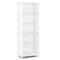 Simpli Home - Amherst 5 Shelf Bookcase - White-Front_Standard