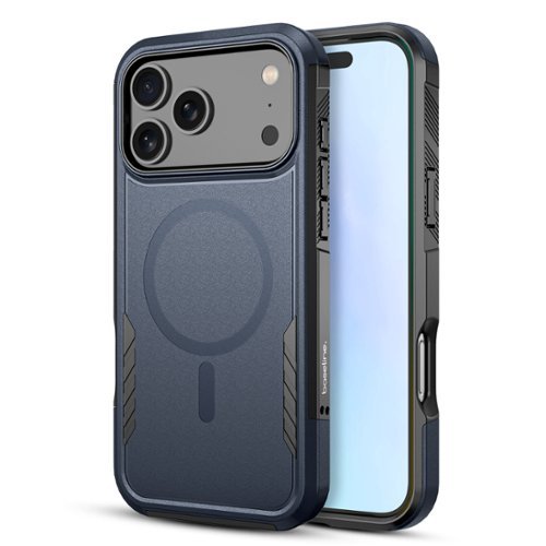 BASELINE - Fortress Series MagSafe Case for Apple iPhone 17 Pro Max - Reflex - Blue-Front_Standard 