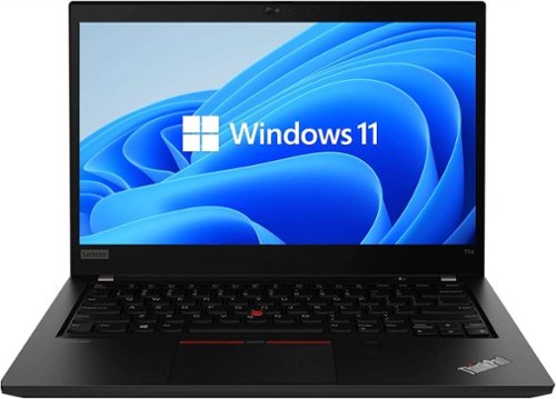 Lenovo - T14 G2 14" Refurbished Laptop - Intel 11th Gen Core i7 with 16GB Memory - Intel Iris Xe Graphics - 512GB SSD - Black