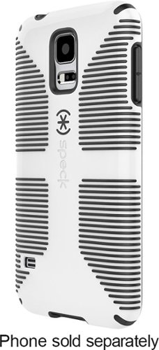  Speck - CandyShell Grip Case for Samsung Galaxy S 5 Cell Phones - White/Black
