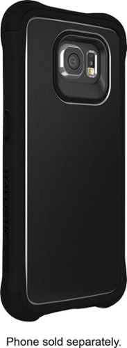  Ballistic - Tungsten Slim Case for Samsung Galaxy S 6 Cell Phones - Black
