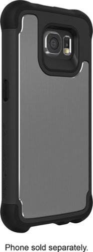  Ballistic - Tungsten Tough Case for Samsung Galaxy S 6 Cell Phones - Metal Gray/Onyx