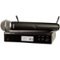 Shure - Wireless Vocal Rack-mount Set with Beta 58A - 596 MHz to 616 MHz Operating Frequency - 50 Hz to 15 kHz Frequency-Front_Standard