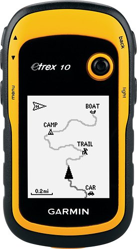  Garmin - eTrex 10 GPS - Amarillo