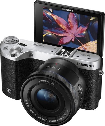  Samsung - NX500 Mirrorless Camera with 16-50mm Lens - Black