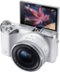 Samsung - NX500 Mirrorless Camera with 16-50mm Lens - White-Angle_Standard