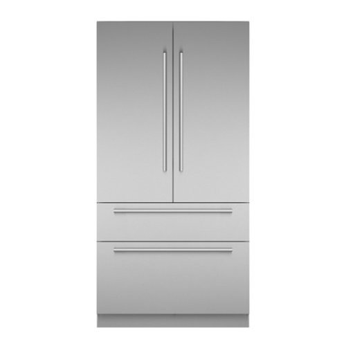 Thermador - Freedom Collection 42 in Wide 23.1 Cu. Ft. Smart Built-in French Door Bottom Freezer Refrigerator - Stainless Steel
