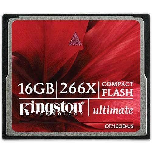  Kingston - Ultimate 16GB CompactFlash (CF) Memory Card