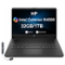 HP - Upgraded - 14 Laptop 14.0 HD (Intel Celeron N4500, 32GB DDR4, 1TB PCIe SSD, Intel UHD, Win 11 Pro) w/USB Hub - Jet Black-Front_Standard
