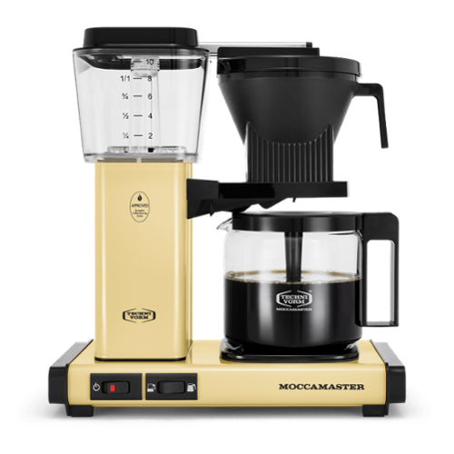 Moccamaster - KBGV Select 10-Cup Coffee Maker - Butter Yellow-Front_Standard 