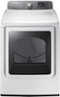Samsung - 7.4 Cu. Ft. 11-Cycle Electric Dryer - White-Front_Standard