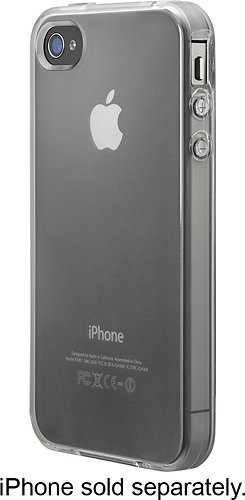  Insignia™ - Soft-Shell Case for Apple® iPhone® 4 and 4S - Clear
