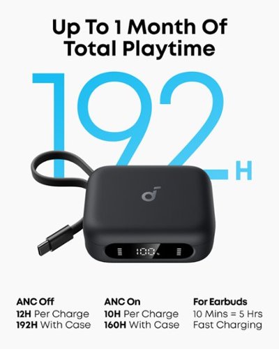 Soundcore by Anker P41i Wireless Earbuds with Portable Phone Charger (With Lightning Adapter) - Black WHERE TO BUY