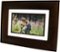 HP - 7" Widescreen LCD Digital Photo Frame - Dark Espresso-Angle_Standard