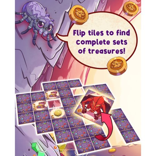FoxMind Games FoxMind Treasure of the Dragons - Tile Matching Game, Ages 6+, 2-5 Players WORLDWIDE DELIVERY
