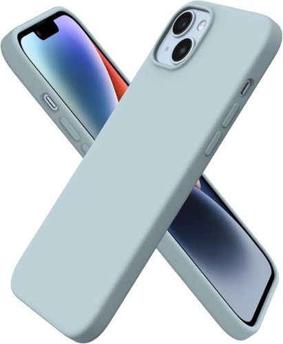 Ornarto - Designed for iPhone 14 Plus Case 6.7,Slim Liquid Silicone 3 Layers Full Covered Protective Case - Succulent-Front_Standard 