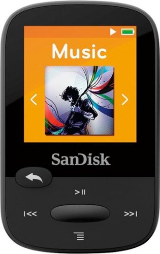  SanDisk - Clip Sport 4GB* MP3 Player - Black