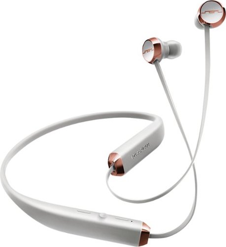  Sol Republic - Shadow Wireless Earbud Headphones - Rich Gray/Rose Gold