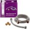 Smart Choice - Steam Dryer Installation Kit - Stainless-Steel-Front_Standard 
