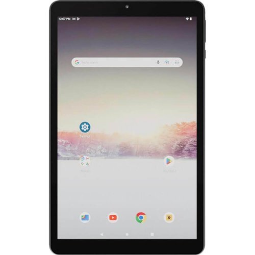 Gateway - 10.1 inch HD Android Tablet - 64GB - Black-Front_Standard 