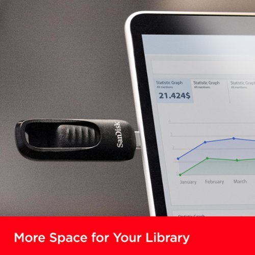 SanDisk 1TB Ultra Slider USB Type-C Flash Drive - Black BUY IN EUROPE