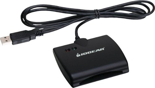 IOGEAR USB CAC Reader - Black WORLDWIDE DELIVERY